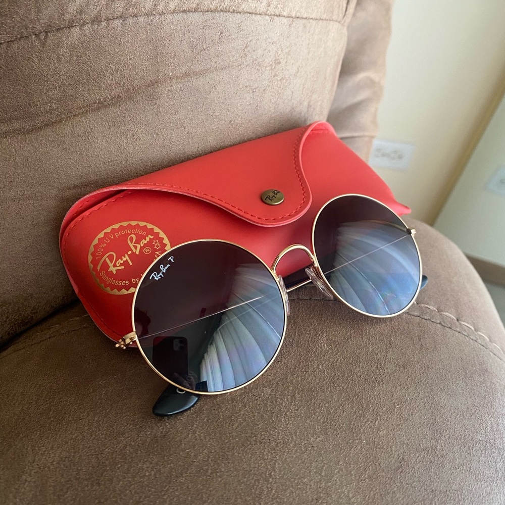 Ray- Ban Ja-Jo Round Circle Sunglasses RB3592